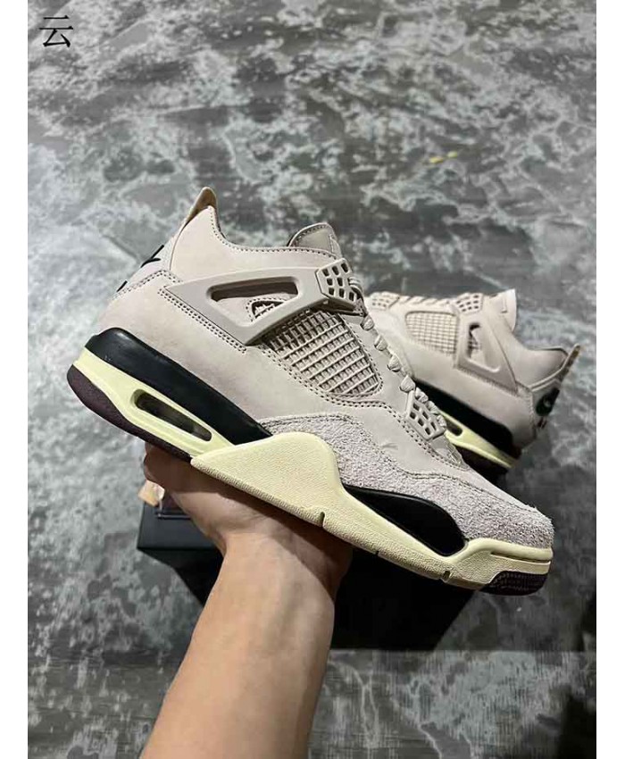 Air Jordan 4 Fossil Stone Basketball Shoes